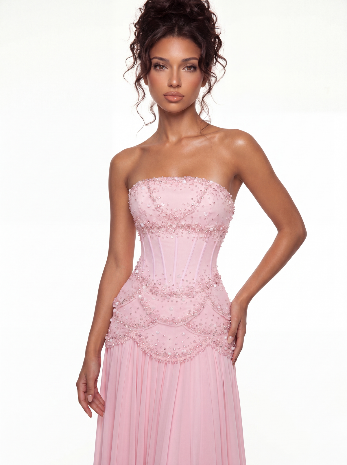 The Azura Gown Baby pink – Orélth