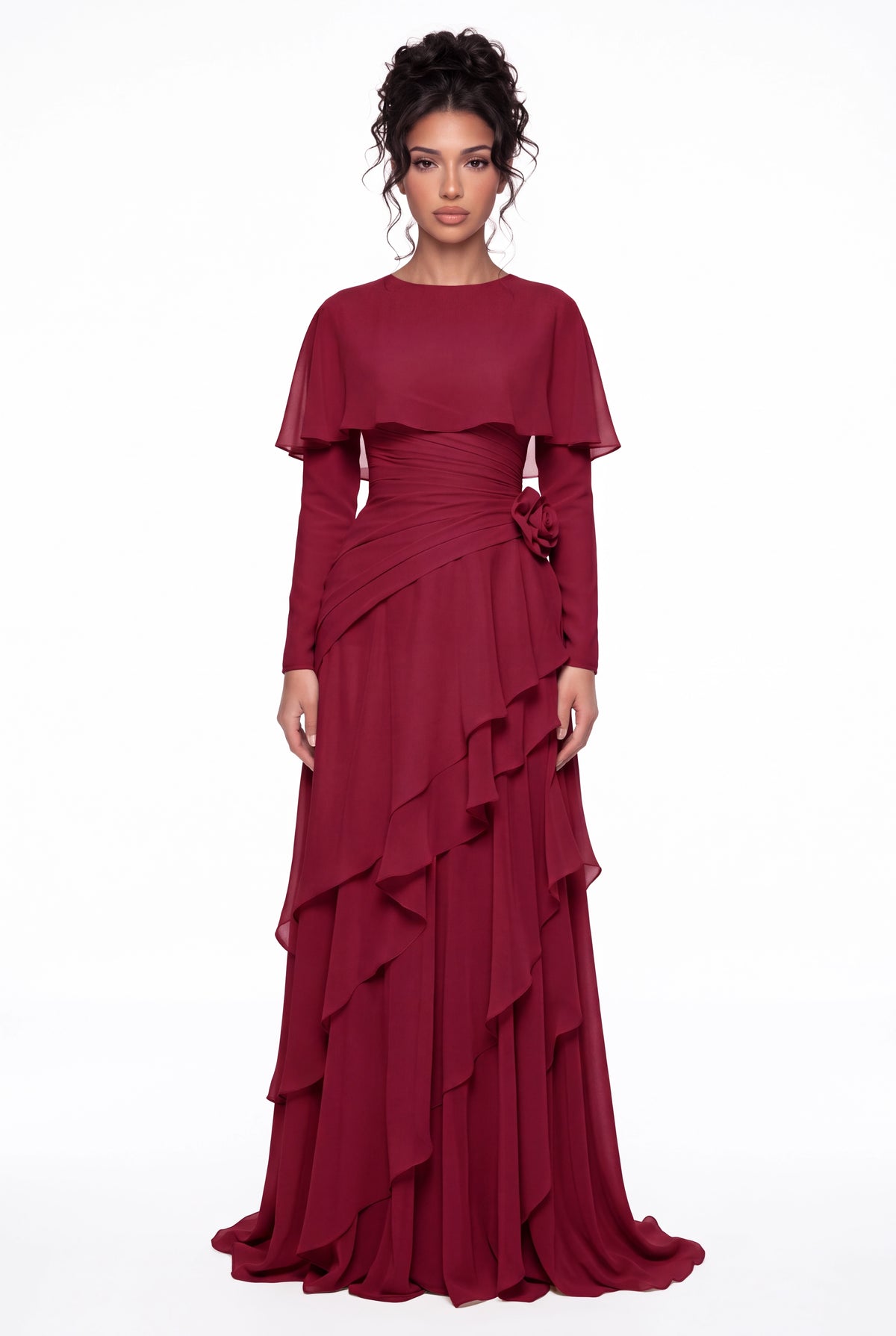 The Athera Dress Red