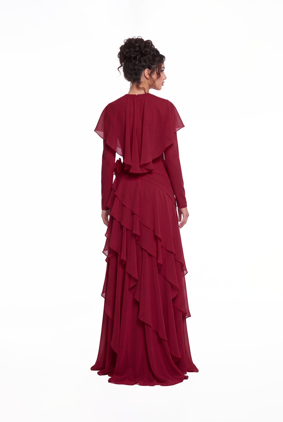 The Athera Dress Red