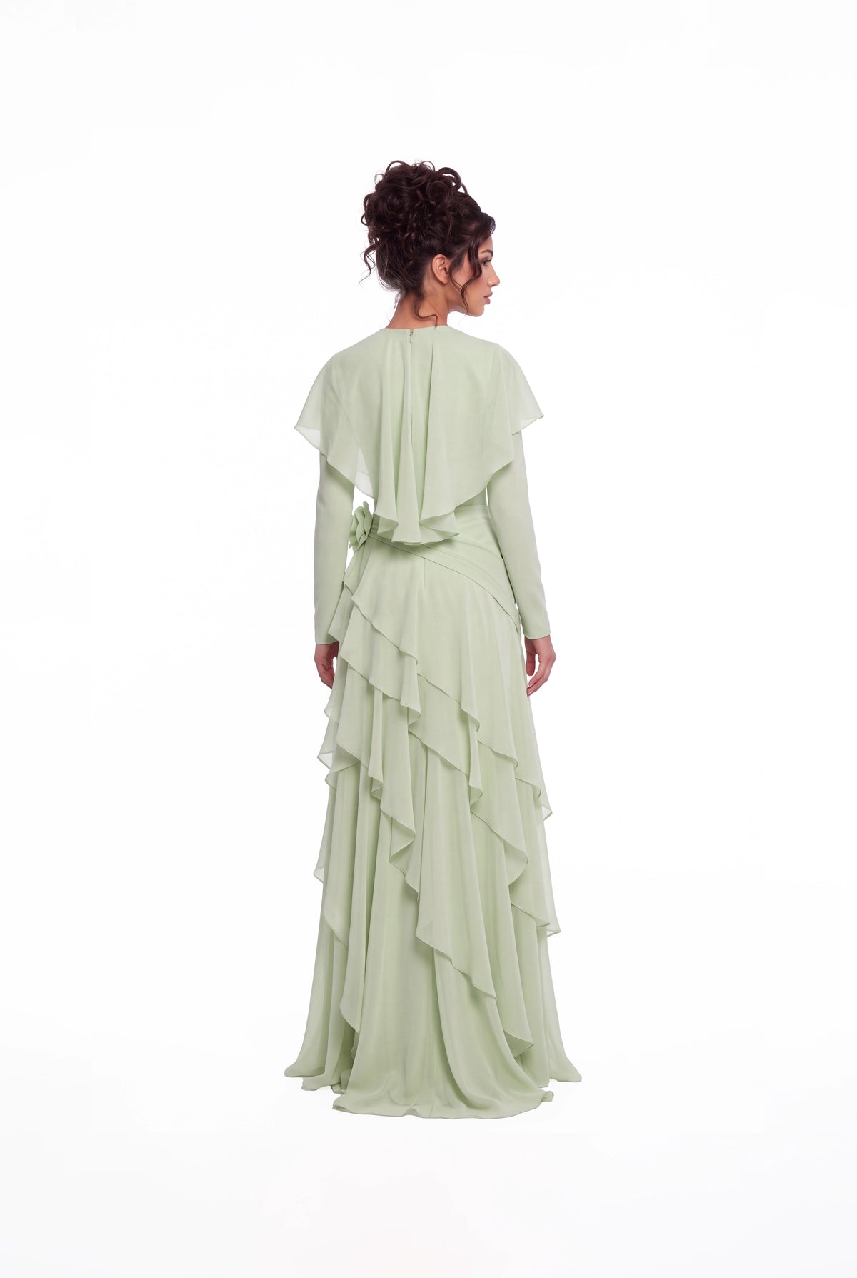 The Athera Dress Sage Green